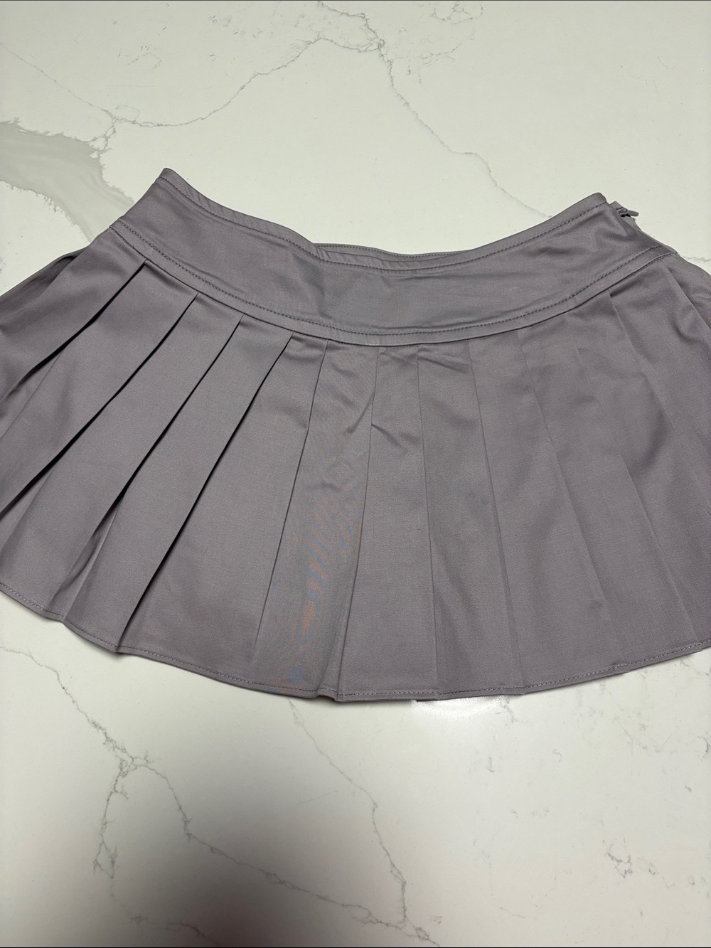 Pleated Grey Women’s Skirt